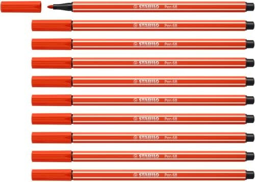 STABILO Pen 68 - Açık Kırmızı