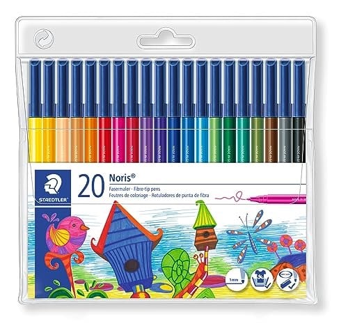 Staedtler 326 Wp20 Noris Clup Keçeli Kalem 1.0 mm 20'li
