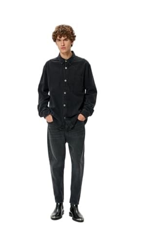 Standart Bel Loose Fit Kot Pantolon - Steve Jeans