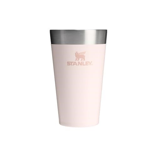 Stanley Adventure Stacking Pint Vakumlu Soğuk İçecek Bardağı, Pembe, 0.47 Litre
