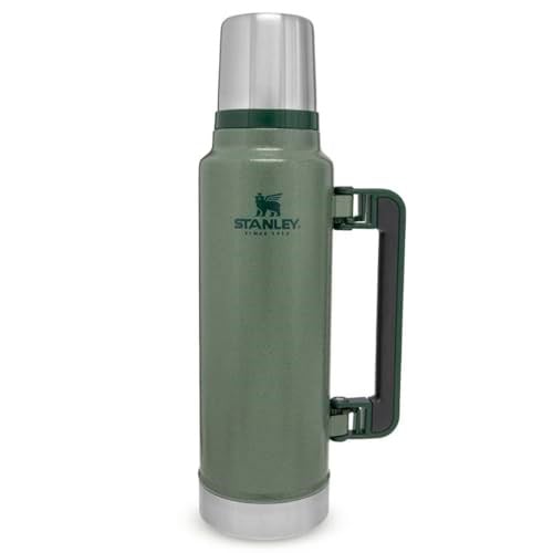 Stanley Classic Legendary Vakumlu Çelik Termos, 1.4 Litre, Yeşil (Hammertone Green)