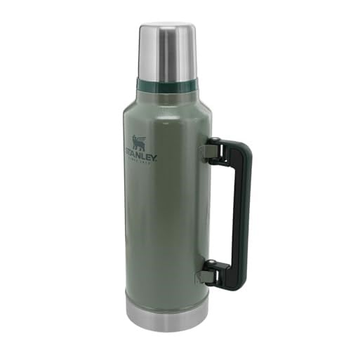 Stanley Classic Legendary Vakumlu Çelik Termos, 1.9 Litre, Yeşil (Hammertone Green)
