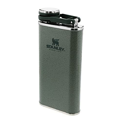 Stanley Klasik Paslanmaz Çelik Cep Matarası, 0.23 Litre, Yeşil (Hammertone Green)