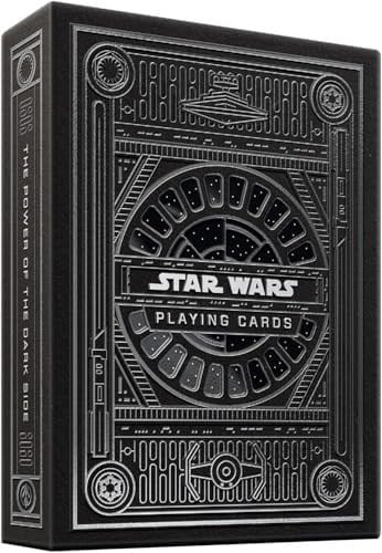 Star Wars Dark Side Silver Edition Oyun Kartı Siyah