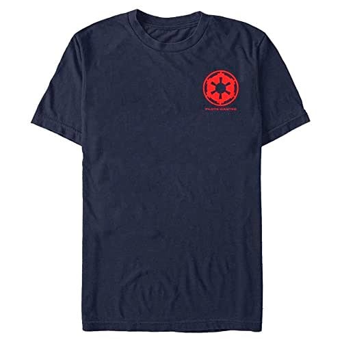 Star Wars Squadrons - Empire Logo Bisiklet Yaka T-Shirt Tişört Erkek