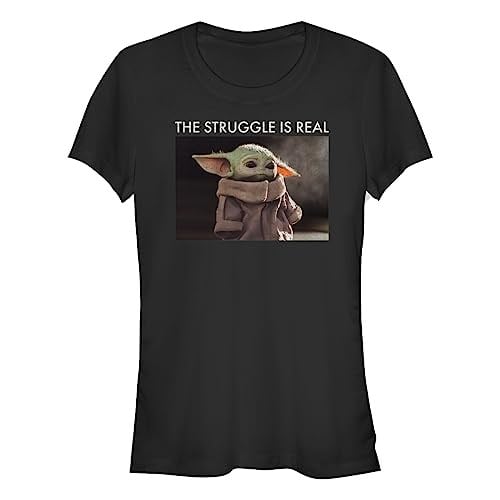 Star Wars The Mandalorian - Baby Yoda Meme Bisiklet Yaka T-Shirt Tişört Kadın