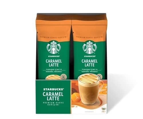 Starbucks Caramel Latte Premium Kahve Karışımı, 10x23 g