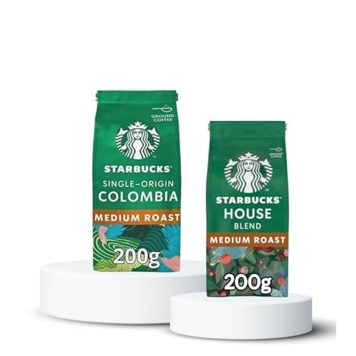 Starbucks Öğütülmüş Kahve Seti, Single-Origin, House Blend 400 g
