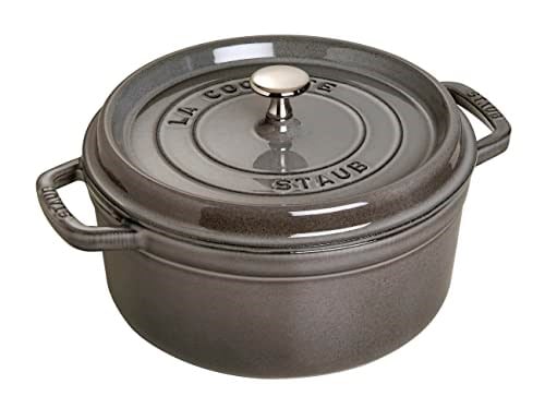 Staub La Cocotte Döküm Tencere, Demir, Gri