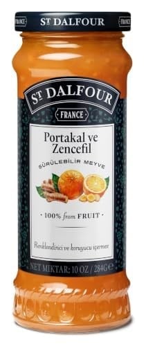 St.Dalfour Zencefil & Portakal Reçeli 284 Gr.