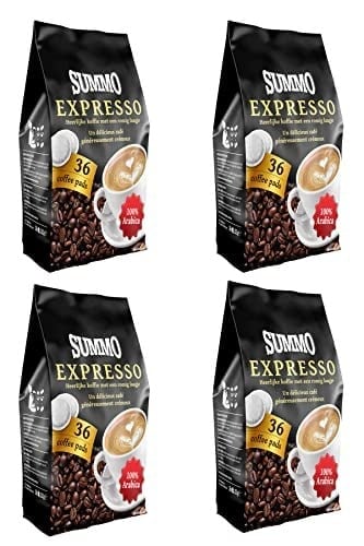 SUMMO Coffee Espresso Pads Kapsül 144'lü Avantaj Paketi (36X4) Senseo Pads