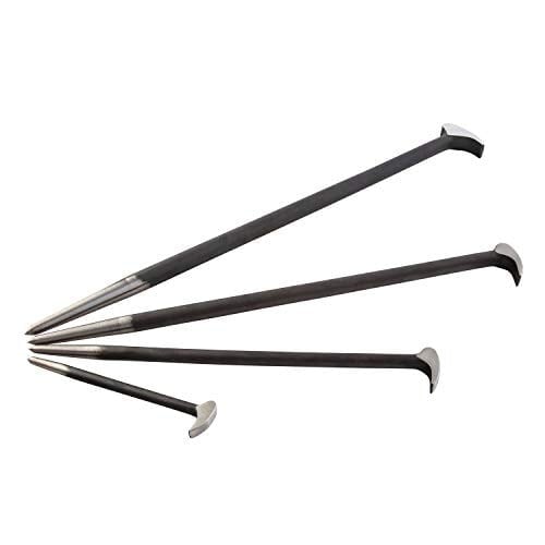 Sunex sun9804 Rolling-head Pry Bar Seti, 4 Adet