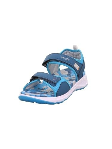 Superfit Erkek Çocuk Criss Cross Mavi Sandalet, 382 000586F