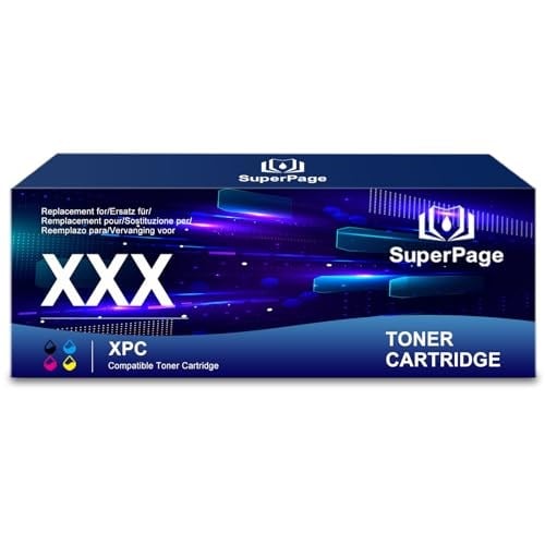 Superpage HP 106A W1106A Toner Kartuşları için Değiştirmeleri HP Lazer MFP 135A 135W 135R 137FNW HP Lazer 107A 107W 107R Lazer Stampanti, 1 Packung Drucke 1000 Sayfa, Siyah