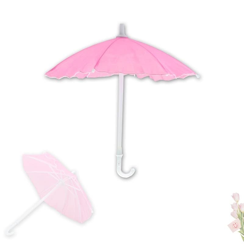 SüSLe Bebek ve Parti Dekoratif SüS Şemsiyesi, 25 cm - Pembe