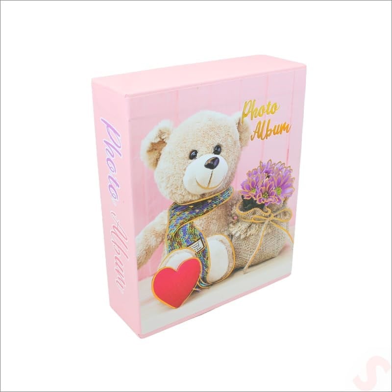 SüSLe Bebek ve Parti Fotoğraf Albümü, Kutulu 40 Resimlik, Pembe