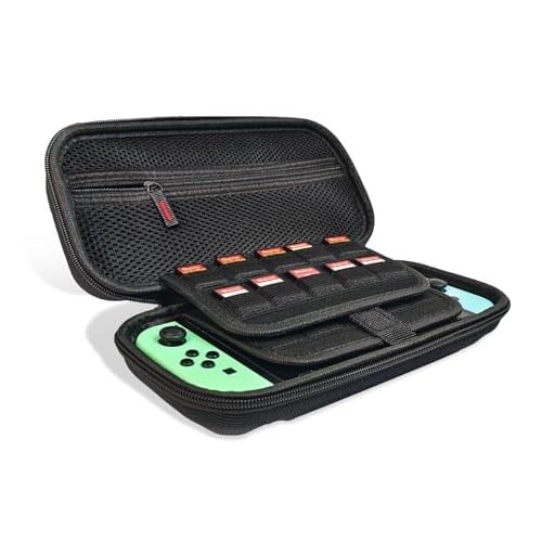 Switch Case, Carrying Case for Nintendo Switch Classic Switch Oled Case Protective Hard Shell Portable Switch Travel Case for Accessories and Games