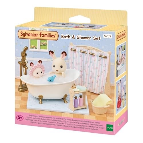 Sylvanian Families EPOCH Banyo Ve Duş Seti, Oyuncak