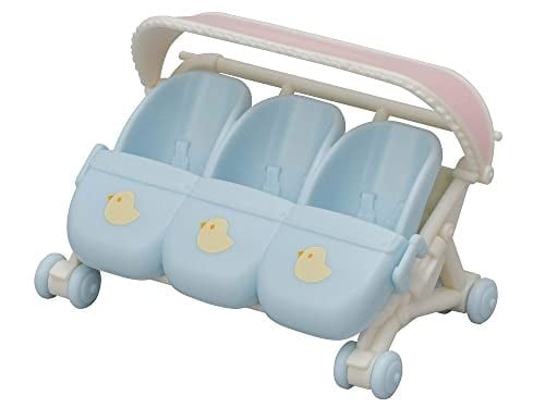 Sylvanian Families Üçüz Bebek Arabası
