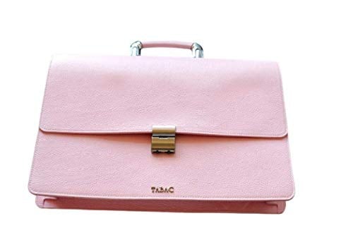 Tabac DERİ EVRAK ÇANTASI- PEMBE - 231225