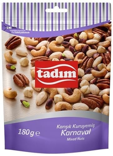 Tadım Karışık Kuruyemiş Karnaval 180 Gr