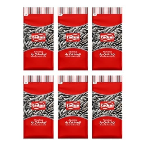 Tadim Kavrulmuş Ayçekirdeği Siyah, 180 gr, 6 Adet