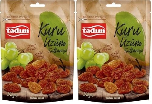 Tadım Kuru Üzüm Sultaniye 140 Gr 2li paket