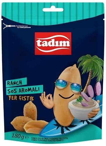 Tadım Yer Fıstığı Ranch Soslu 180 Gr