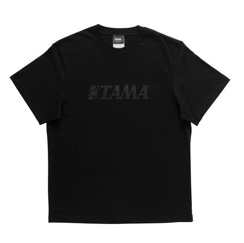 TAMA Black Logo T-Shirt Black XL