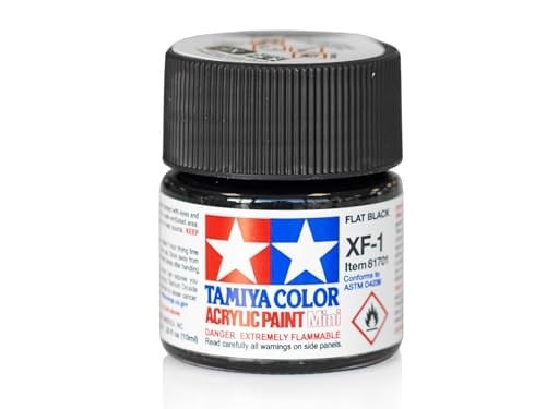Tamiya Xf-1 Flat Black Mat Akrilik Boya (10 Ml)