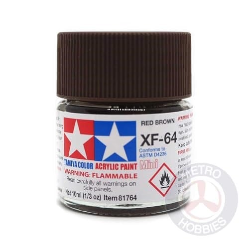 Tamiya Xf-64 Red Brown Mat Akrilik Boya (10 Ml)