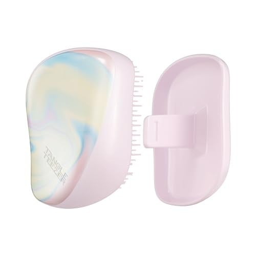Tangle Teezer Compact StylerIce Cream Swirl Saç Fırçası - Seyahat ve Çanta Boy Tarak