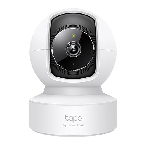 Tapo C222, 2K 4MP, Yapay Zeka Desteği, Hareket Takibi, 360°, 9m Gece Görüşü, Çift Yönlü Sesli İletişim, Bulut/Yerel Depolama, Bebek Ağlaması Tespiti,İç Mekan Wi-Fi/Ethernet Güvenlik Kamerası