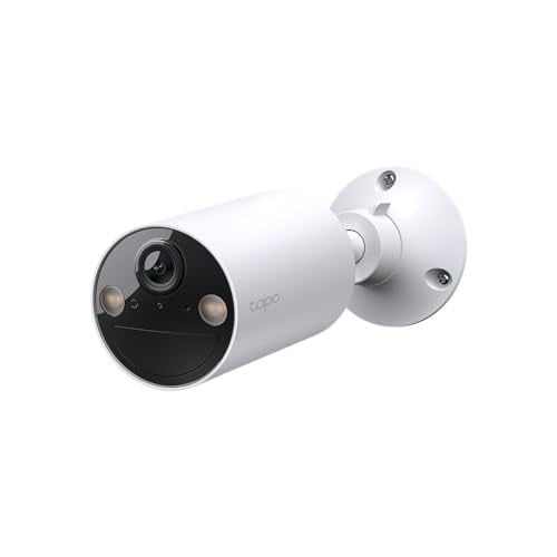 Tapo C410, 2K 3MP, Renkli Gece Görüşü, Şarj Edilebilir, Solar Panel Destekli, IP65, Yerel/Bulut Depolama, 125° Açılı, Işıklı ve Sesli Alarm, Kablosuz Bataryalı Güvenlik Kamerası