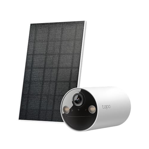 Tapo C410 KIT, 2K 3MP, Renkli Gece Görüşü, Şarj Edilebilir, IP65 Sertifikalı, Yerel/Bulut Depolama, 110° Açılı, Güneş Paneli Dahil, Kablosuz Bataryalı Güvenlik Kamerası Kiti