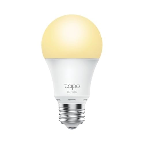 Tapo L510E 2-pack , Ayarlanabilir Akıllı Wi-Fi Ampulü, 806 Lümen, E27 Duy, 8,3W, Enerji tasarrufu, Amazon Alexa ve Google Home ile çalışır, Kısılabilir Yumuşak Sıcak Beyaz, Hub Gerekmez