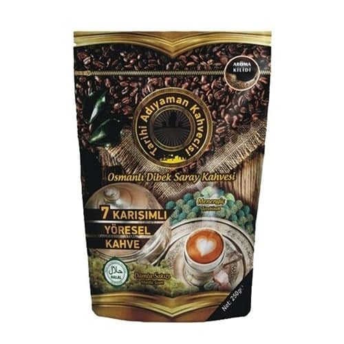 Tarihi Adıyaman Kahvecisi Osmanlı Dibek Saray (Damla Sakızlı) 200 gr.