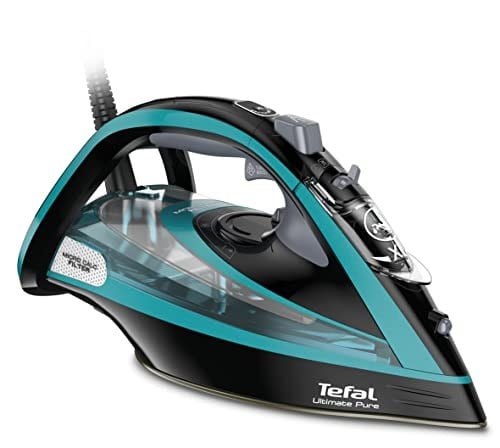 Tefal FV9844 Ultimate Pure 60 gr Sürekli ve 250 gr Şok Buharlı 3200 Watt Buharlı Ütü