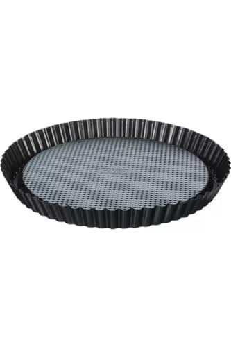 Teflon Kaplama Turta Kalıbı 28 Cm - Tırtıklı Turta Kalıbı - Yanmaz Yapışmaz Yüzey