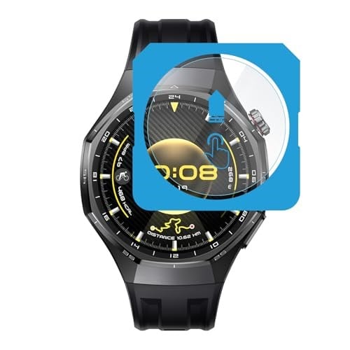 Teknoft Huawei Watch GT6 Pro 46mm için 2'li Paket (2 Adet) Kolay Kurulum Otomatik Hizalama Aparatlı Şeffaf 9H Sertliğinde Gerçek Temperli Cam  - Seçenekler: Huawei GT6 Pro 46mm, Huawei GT2 Pro 46mm...