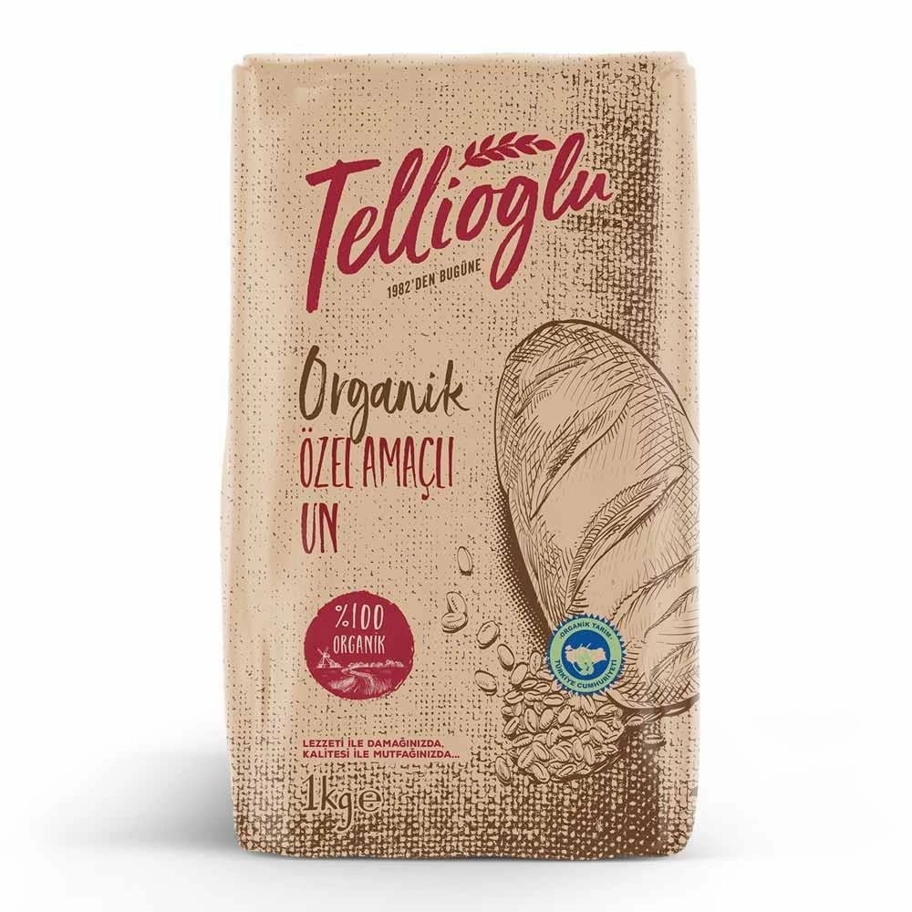 Tellioğlu Organik Özel Amaçlı Un 1 Kg