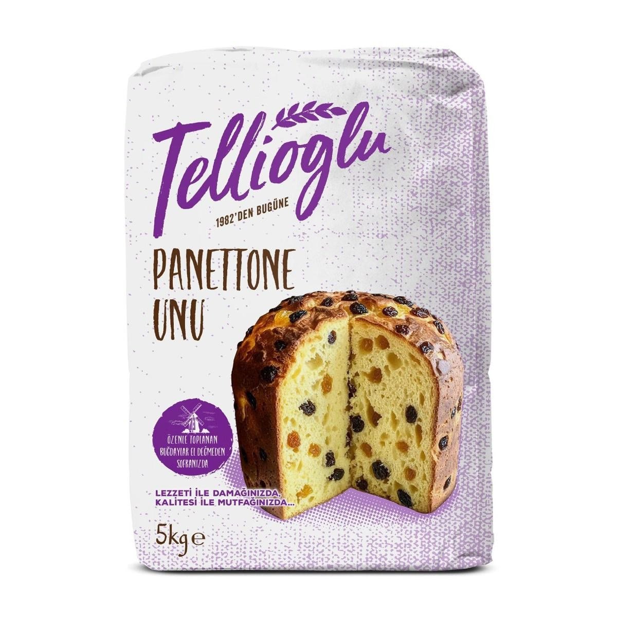 Tellioğlu Panettone Unu 5 Kg