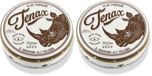 Tenax Saç Şekillendirici Pomade - Clay (2 paketi)