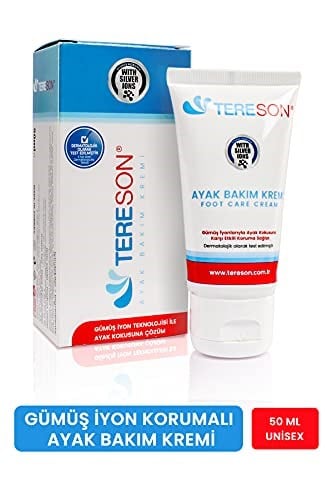 Tereson Koku Karşıtı Ayak Bakım Kremi 50 Ml (gümüş Iyon Korumalı)
