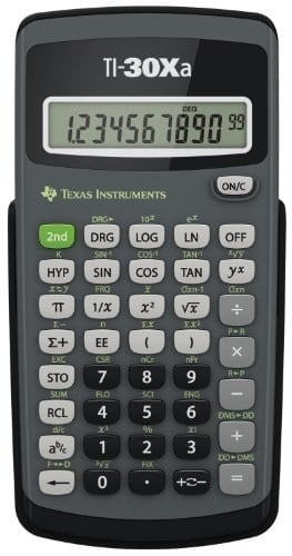 TEXAS INSTRUMENTS TI-30 XA Bilimsel Hesap Makinesi