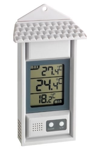 Tfa Tfa30.1039 Dijital Min-Max Thermometre, Siyah
