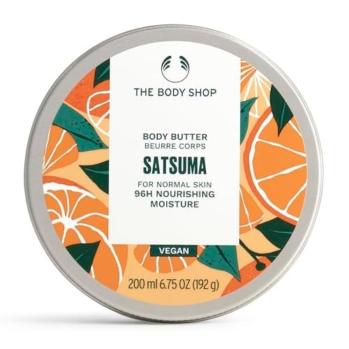 The Body Shop Satsuma Vücut Yağı - Normal Ciltler İçin Besleyici ve Nemlendirici Cilt Bakımı - Vegan - 7oz - Seçenekler: 6.75 Ounce (Pack of 1), 1.62 Ounce (Pack of 1)...