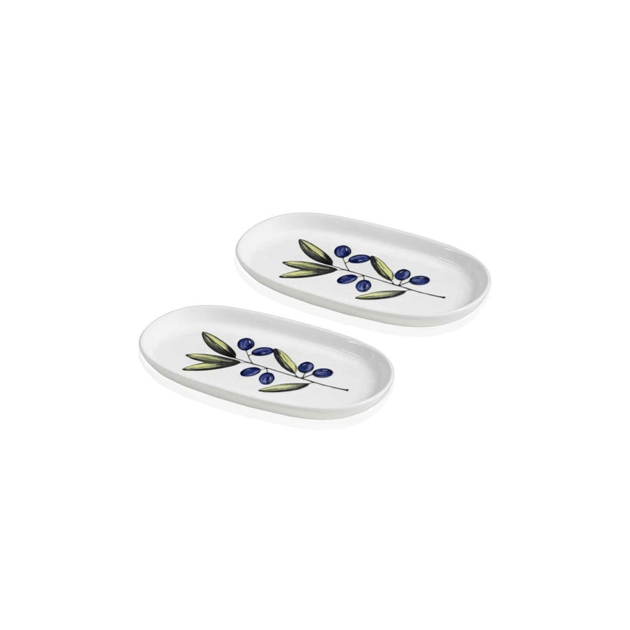 The Mia Olivos Oval Servis 2li 26 Cm