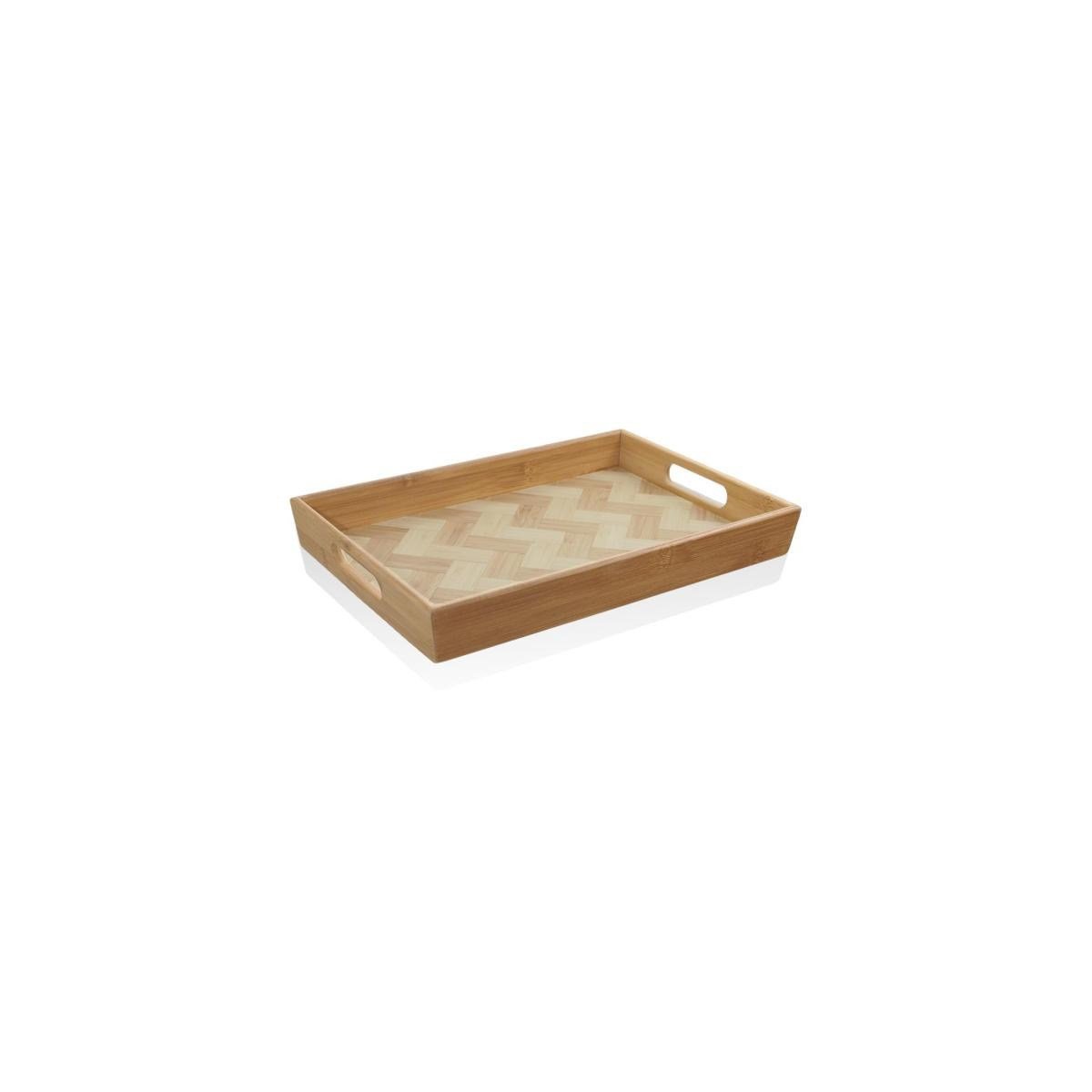 The Mia Wicker Bambu Tepsi 33x23 Cm Tps0074