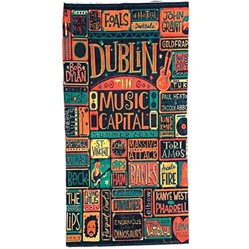 The Music Capital Temalı Buff Boyunluk Bandana No:128